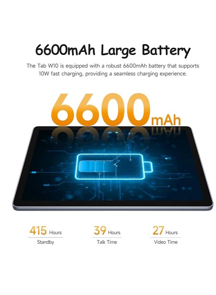 أوليفون - Ulefone W10 Tablet 10.1 inch | Android 14 | 6600mAh Battery | 4GB RAM 128GB ROM space  gray - Image 1