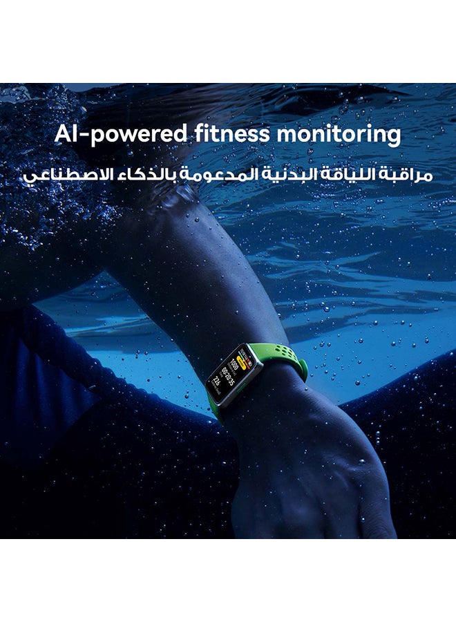 HUAWEI - Band 10 Smartwatch, Metallic Design, iOS Android, Pro-Level Sleep Analysis, Fast Charging And Robust Battery Life, Sleek Aluminum Alloy Case Blue - Image 1