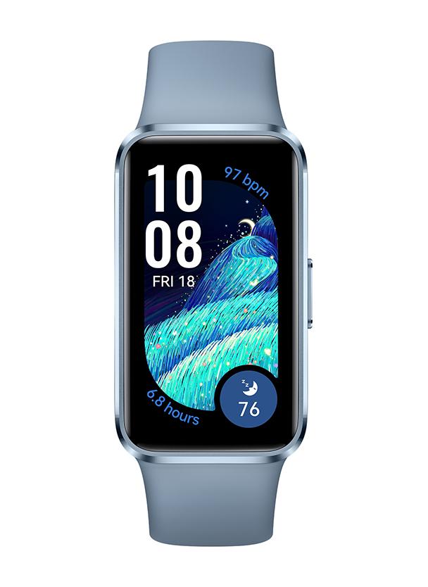 هواوي ساعة ذكية من باند 10، تصميم معدني، متوافقة مع iOS وAndroid، تحليل نوم احترافي، شحن سريع وعمر بطارية قوي، هيكل من سبائك الألمنيوم الأنيق - Image 2