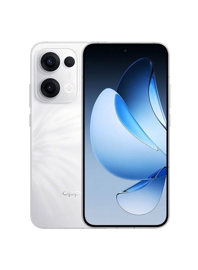 OPPO - Reno 13 Dual SIM White 12GB RAM 256GB 5G - Image 1