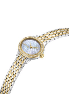 CERRUTI 1881 Women's Cerruti 1881 Nemi Analog Women's Watch - Engraved Bezel Crystals, Beige Mother of Pearl Dial  - Image 3