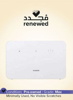 HUAWEI Renewed-4G Router 3 LTE CAT7 300Mbps Dual-Band Smart Wi-Fi White  - Image 1
