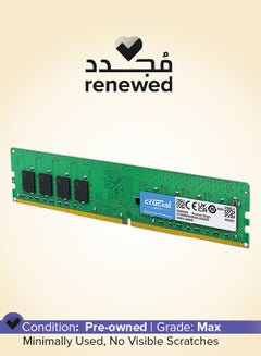 كروشيال Renewed - Crucial 4GB RAM DDR4 2666 MHz For Desktop  - Image 1