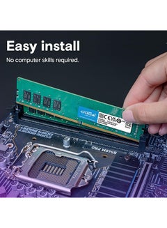 كروشيال Renewed - Crucial 4GB RAM DDR4 2666 MHz For Desktop  - Image 3