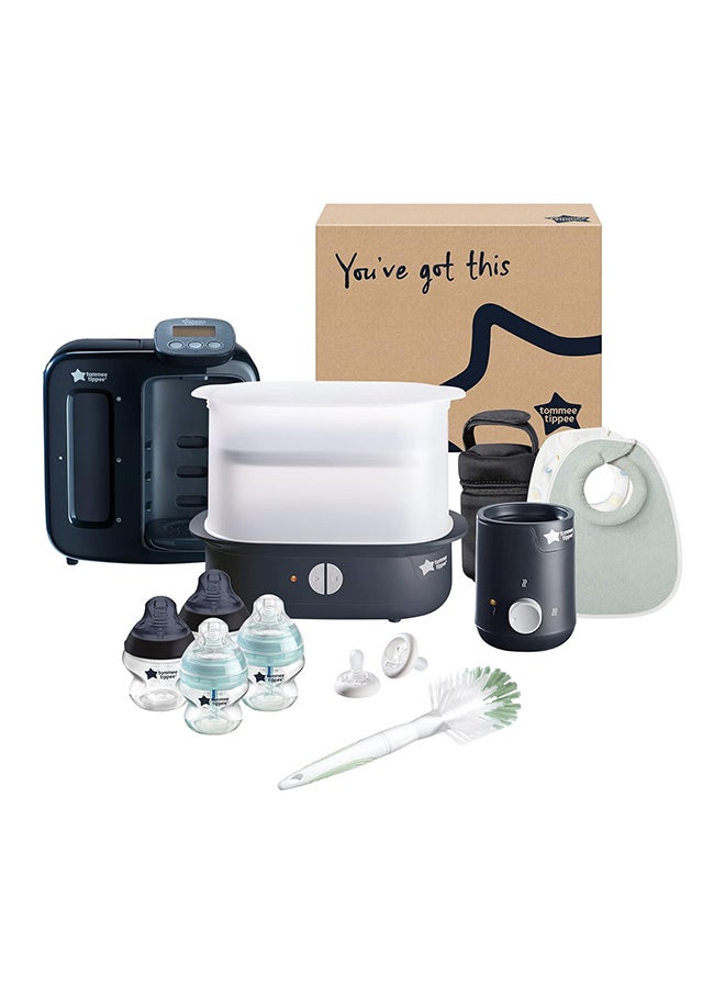 tommee tippee Ultimate Feeding Kit | Includes Prep Machine, Sterilizer, Bottles & Travel Bag | All-in-One Baby Feeding Solution  - Image 1