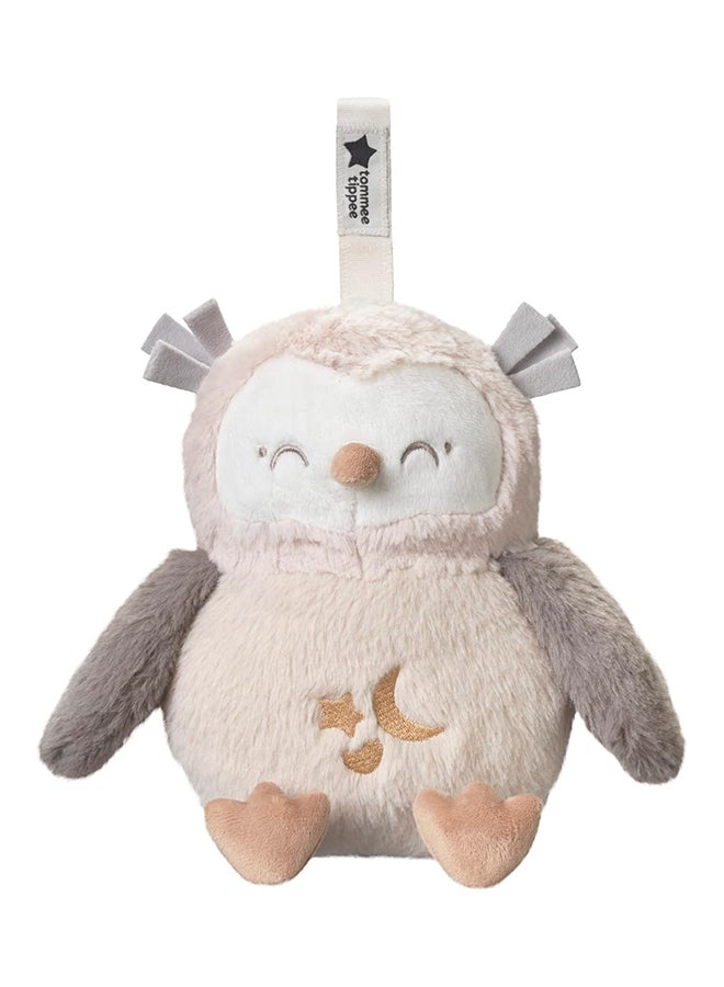 تومي تيبي Deluxe Baby and Toddler Sound and Light Sleep Aid with White Noise, CrySensor and Nightlight, USB-Rechargeable and Machine Washable, Ollie The Owl  - Image 1