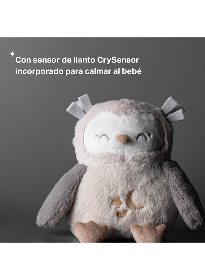 تومي تيبي Deluxe Baby and Toddler Sound and Light Sleep Aid with White Noise, CrySensor and Nightlight, USB-Rechargeable and Machine Washable, Ollie The Owl  - Image 4