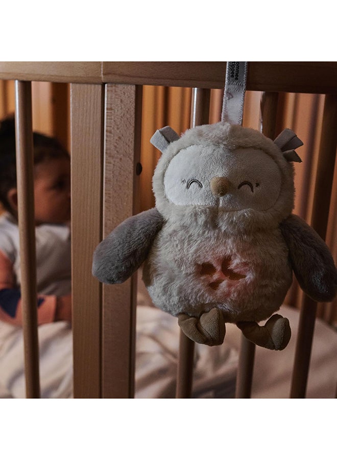 تومي تيبي Deluxe Baby and Toddler Sound and Light Sleep Aid with White Noise, CrySensor and Nightlight, USB-Rechargeable and Machine Washable, Ollie The Owl  - Image 3