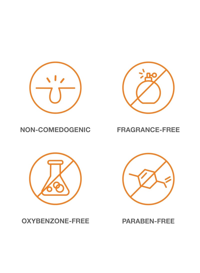 نيوتروجينا Neutrogena Clear Face Serum Sunscreen with Green Tea, Broad Spectrum SPF 60, Non-Comedogenic Face Sunscreen for Lightweight UVA/UVB Protection, Oxybenzone- & Fragrance-Free 1.7 fl. ozFluid Ounce - Image 4