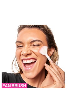 Wet N Wild wet n wild Fan Brush, Synthetic Polymax Fibers for Versatile Blending, Ergonomic Handle for Comfortable Control Fan  - Image 3