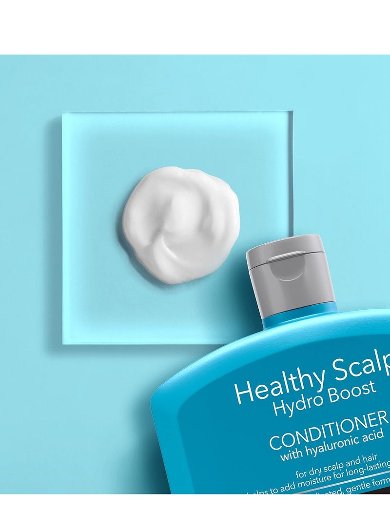 Neutrogena - Neutrogena Moisturizing Healthy Scalp Hydro Boost Conditioner for Dry Hair and Scalp, with Hydrating Hyaluronic Acid, pH-Balanced, Paraben & Phthalate-Free, Color-Safe 12 fl oz - Image 1