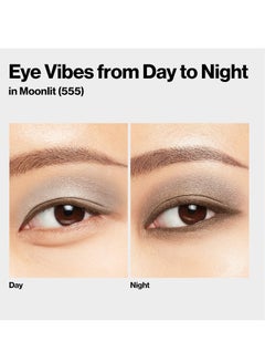 Revlon Revlon ColorStay Day to Night Eyeshadow Quad, Longwear Shadow Palette with Transitional Shades and Buttery Soft Feel, Crease & Smudge Proof 0.16 oz 555 Moonlit  - Image 3