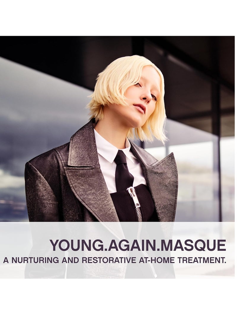 KEVIN.MURPHY - KEVIN.MURPHY YOUNG.AGAIN.MASQUE - Hair Masque for Damaged Hair - For Dry, Damaged, Brittle Hair - Deep Conditioning Masque - With Immortelle & Baobab Seed Oil - 200 mL / 6.7 fl oz - Image 1