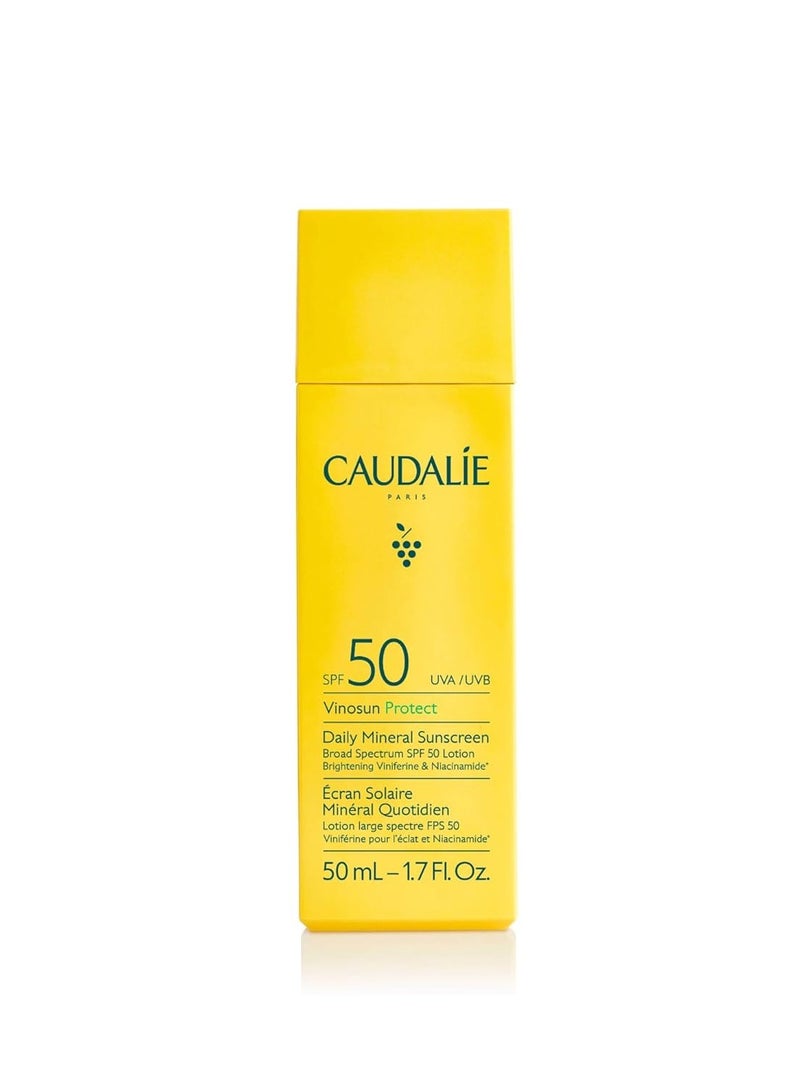 CAUDALIE Caudalie Vinosun Daily Mineral Sunscreen SPF 50 50 mlml  - Image 1