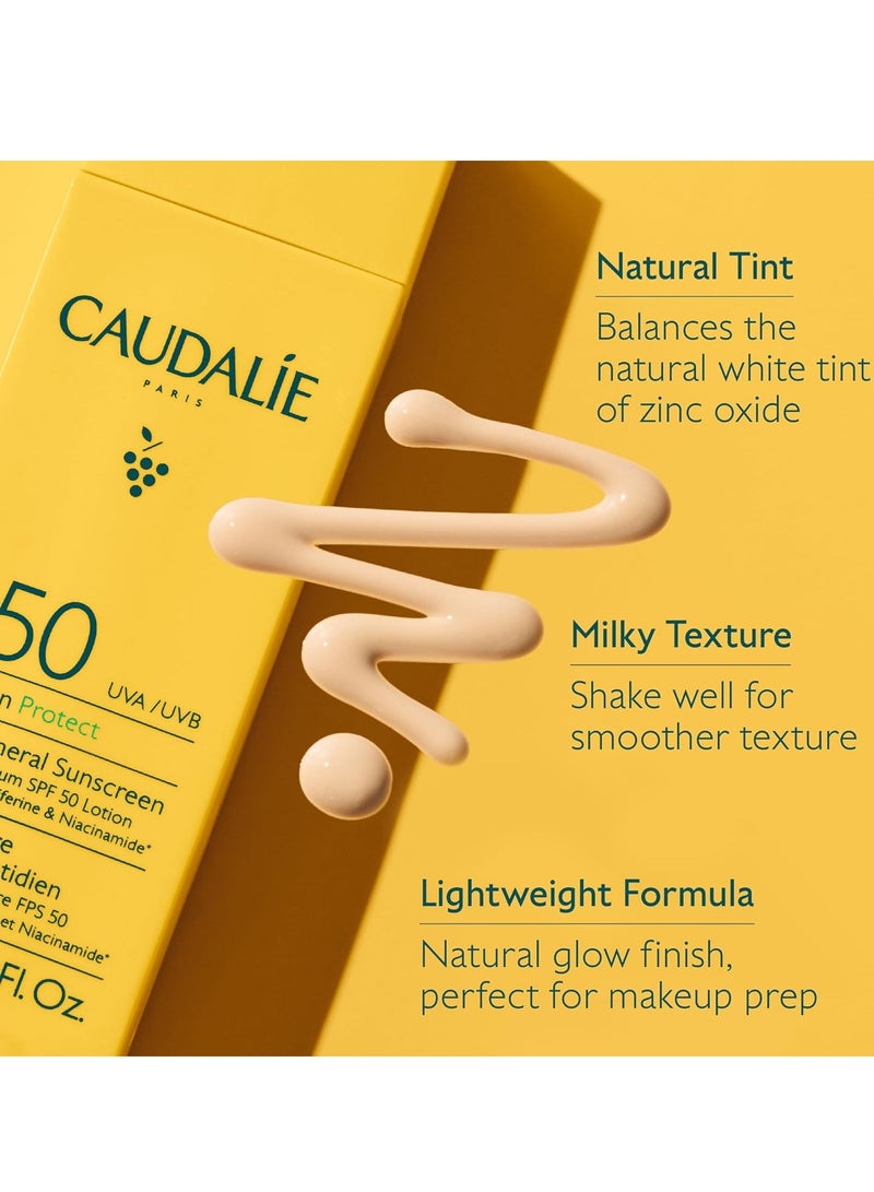 CAUDALIE Caudalie Vinosun Daily Mineral Sunscreen SPF 50 50 mlml  - Image 5