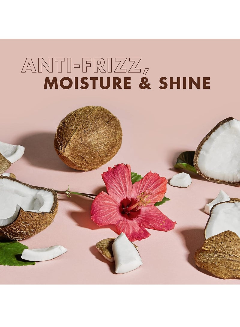 SheaMoisture - Shea Moisture Curl Enhancing Smoothie, Coconut & Hibiscus Curl Cream with Shea Butter & Coconut Oil for Curly Hair Care, Frizz Control, Curl Defining Cream, Leave-In Conditioner 12 Fl Oz (Pack of 2) - Image 1