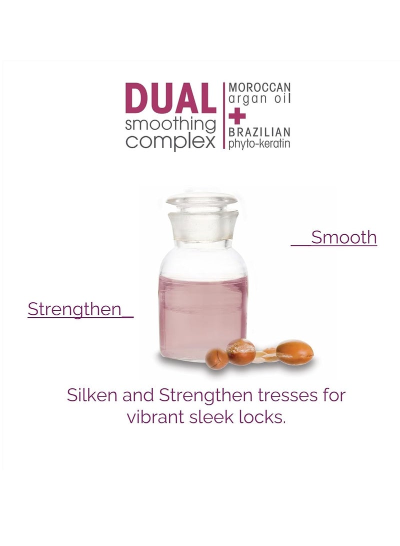 GIOVANNI 2chic Ultra-Sleek Flat Iron Styling Mist - Brazilian Phyto-Keratin & Moroccan Argan Oil, Heat Protection, Coconut, Shea Butter, Pro-Vitamin B5, Color Safe, Paraben Free 4 fl oz - Image 4