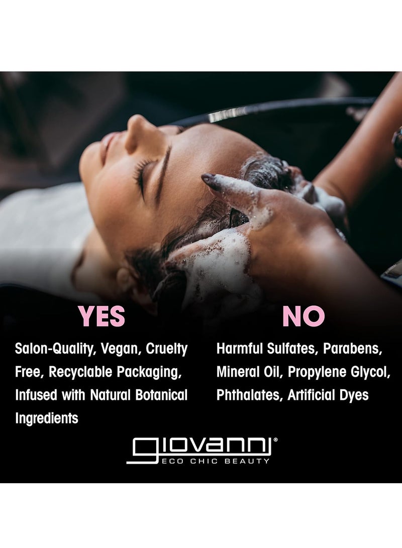 Giovanni GIOVANNI Direct Leave In Weightless Moisture Conditioner - Co-Wash, Great for Curls & Wavy Hair, Wash & Go, Salon Quality, No Parabens, Infused with Natural Botanical Ingredients - 8.5 oz  - Image 4