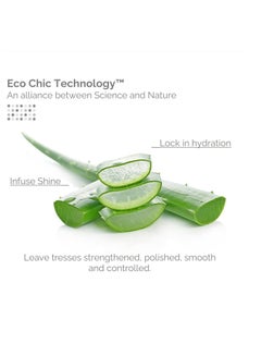 Giovanni GIOVANNI Eco Chic Smooth as Silk Deep Moisture Shampoo - Apple + Aloe Extracts, Calms Frizz, Detangles, Wash & Go, Lauryl & Laureth Sulfate Free, Paraben Free, Color Safe - 8.5 oz (Pack of 3)  - Image 4