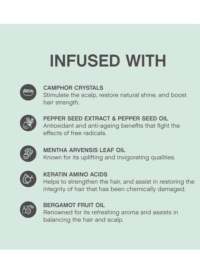 KEVIN.MURPHY KEVIN.MURPHY STIMULATE-ME.WASH - Clarifying Shampoo for Hair & Scalp - For All Hair Types - Stimulates Hair - Hair Strengthening - Cruelty Free Shampoo - 250 mL / 8.4 fl oz  - Image 3