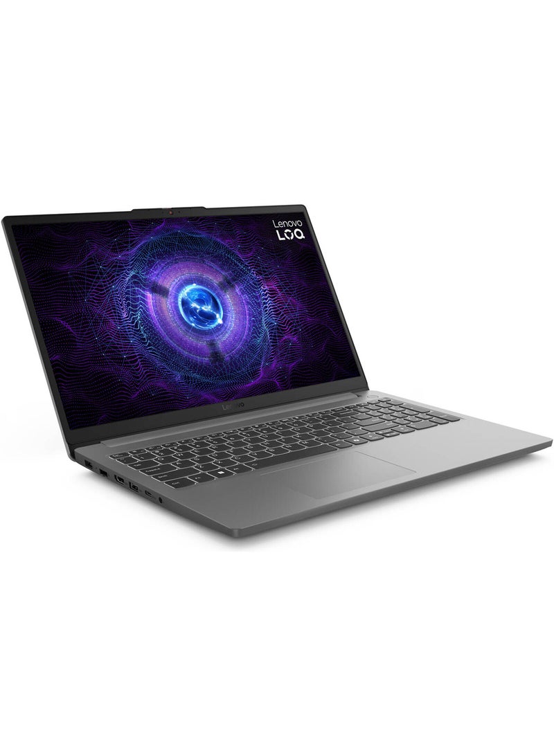 Lenovo LOQ 15IAX9E Gaming Laptop 15.6-InchFHD 144Hz IPS Display, Core i5-12450HX Processor/16GB RAM/512GB SSD/2GB GeForce RTX 2050/Windows 11 Pro + Lenovo LOQ M100 RGB Mouse English Luna Grey  - Image 2