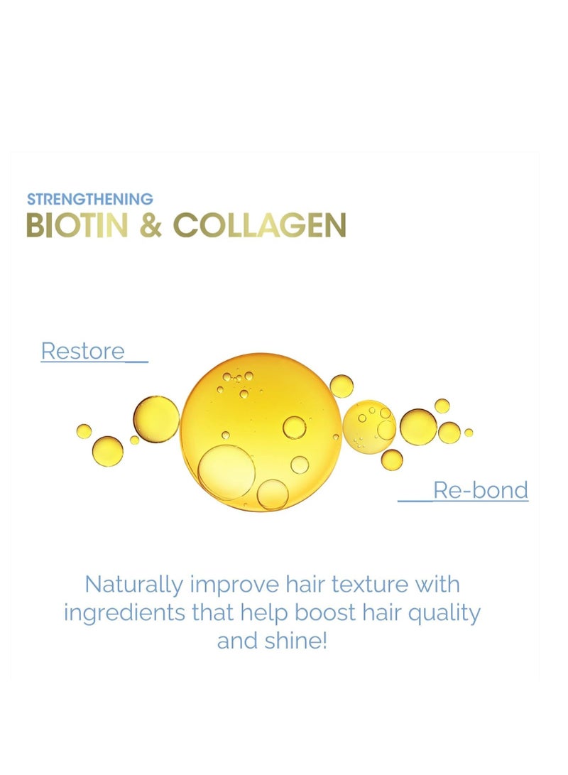 Giovanni GIOVANNI Biotin & Collagen Shampoo - Strengthening Shampoo, Vegan, Cruelty-Free, Infused with Natural Botanical Ingredients, Salon-Quality, Color-Safe, For Healthy-Looking Hair - 24 Oz  - Image 4