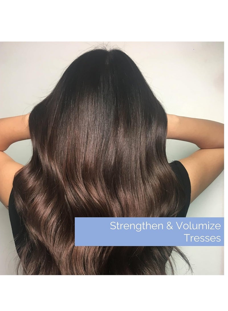 Giovanni GIOVANNI Biotin & Collagen Shampoo - Strengthening Shampoo, Vegan, Cruelty-Free, Infused with Natural Botanical Ingredients, Salon-Quality, Color-Safe, For Healthy-Looking Hair - 24 Oz  - Image 3