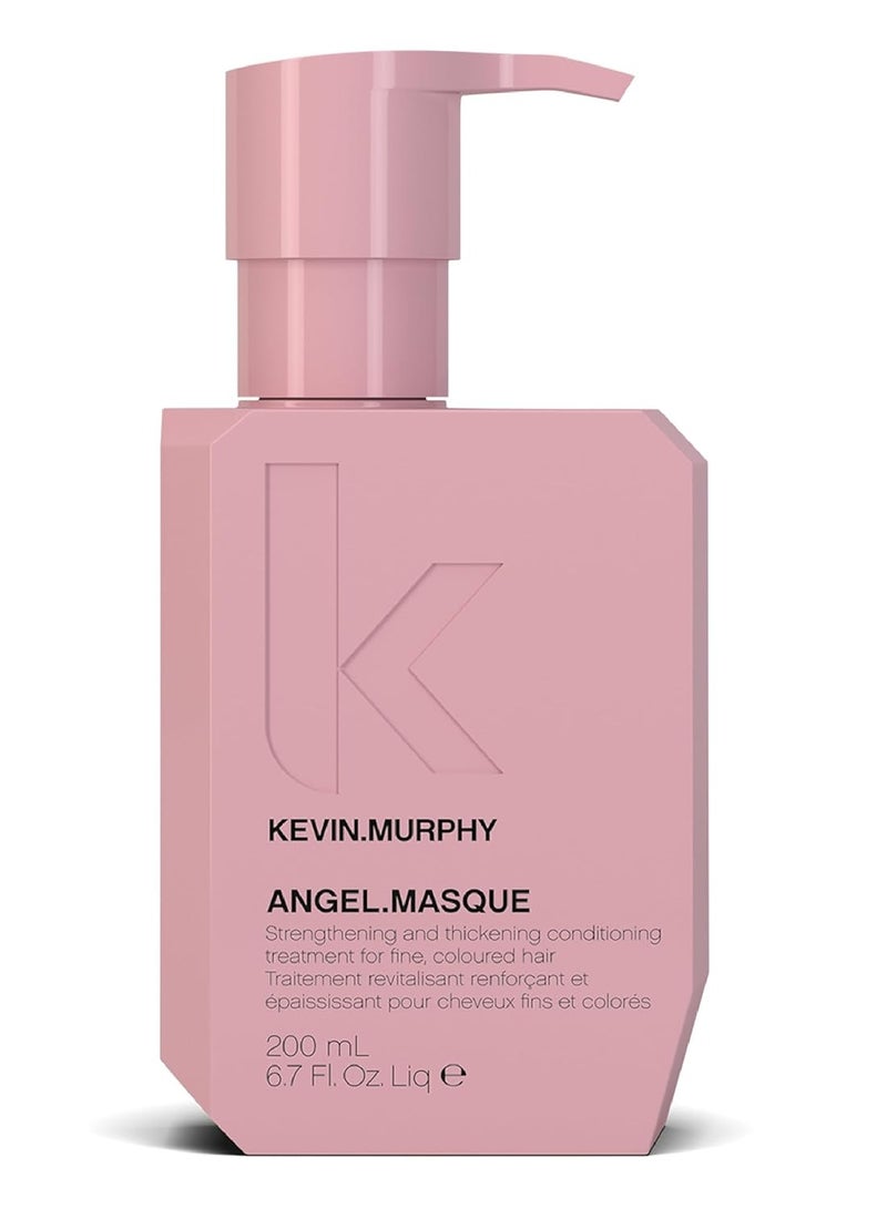 KEVIN.MURPHY - KEVIN.MURPHY ANGEL.MASQUE - Hair Masque for Damaged Hair - For Fine, Dry, Coloured Hair - Deep Conditioning Hair Treatment - With Lotus Flower & Bamboo Extract - Sulphate Free - 200 mL / 6.7 fl oz - Image 1