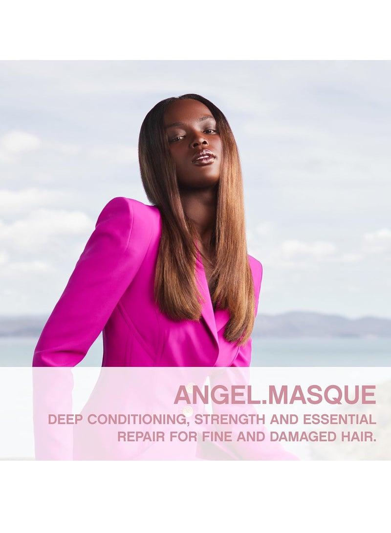 KEVIN.MURPHY - KEVIN.MURPHY ANGEL.MASQUE - Hair Masque for Damaged Hair - For Fine, Dry, Coloured Hair - Deep Conditioning Hair Treatment - With Lotus Flower & Bamboo Extract - Sulphate Free - 200 mL / 6.7 fl oz - Image 1