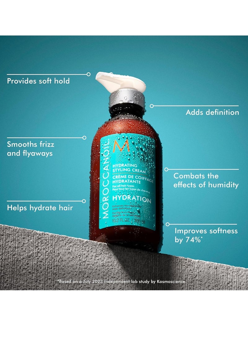 Moroccanoil Hydrating Styling Cream 300 ml - Image 3
