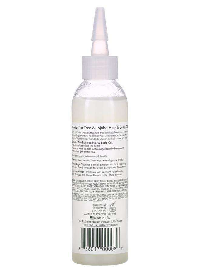 Cantu Shea Butter Tea Tree & Jojoba Hair & Scalp Oil, 6 Fluid Ounce - Image 3
