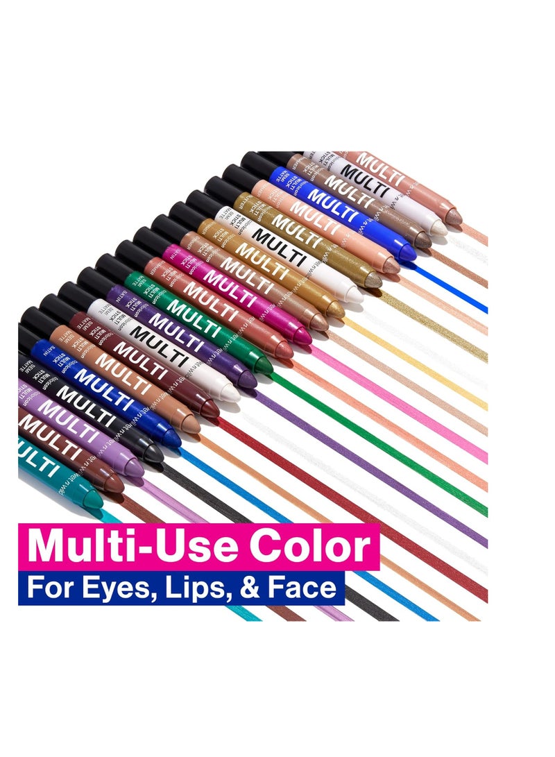 Wet N Wild wet n wild Color Icon Cream Eyeliner Eyeshadow Multi-Stick, Moisturizing, Nourishing Velvety Cream-to-Powder Buildable & Blendable Formula, Cruelty-Free & Vegan Blue Lah Lah  - Image 4