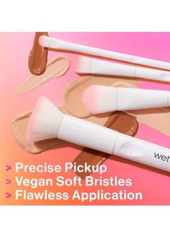 Wet N Wild Concealer Brush, Under Eye & Brow Blending for Large Max Coverage, Ergonomic Handle for Comfortable Precision Control , Cruelty-Free & Vegan Large Concealer  - Image 4