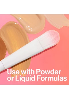 Wet N Wild Concealer Brush, Under Eye & Brow Blending for Large Max Coverage, Ergonomic Handle for Comfortable Precision Control , Cruelty-Free & Vegan Large Concealer  - Image 2
