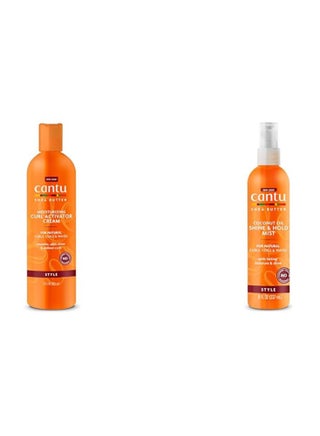 Moisturizing Curl Activator Cream with Shea Butter 12 fl oz & Coconut Oil Shine & Hold Mist for Natural Hair 8 fl oz 8 Fluid Ounces, 12 Fluid Ounces - pnsku/N70151414V/45/_/1739267415/779e12c3-423d-4b02-8a78-093d8ea636fb
