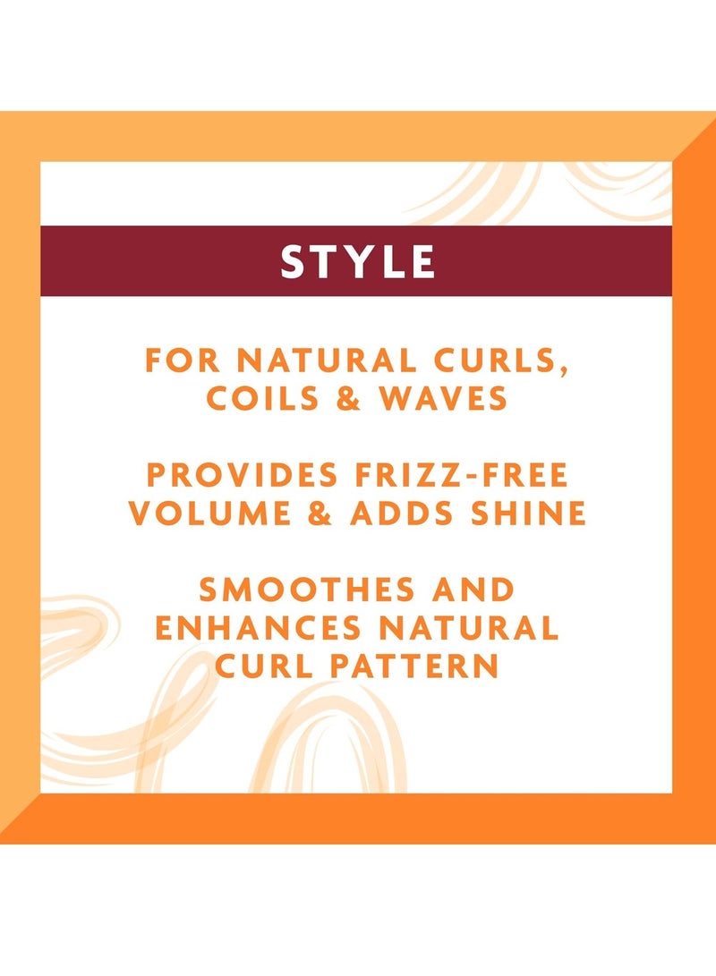 Cantu - Moisturizing Curl Activator Cream with Shea Butter 12 fl oz & Coconut Oil Shine & Hold Mist for Natural Hair 8 fl oz 8 Fluid Ounces, 12 Fluid Ounces - Image 1