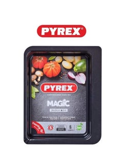 PYREX Pyrex Magic Rectangular Roaster (2L) – Non-Stick, Easy-Grip, Durable Bakeware  - Image 1