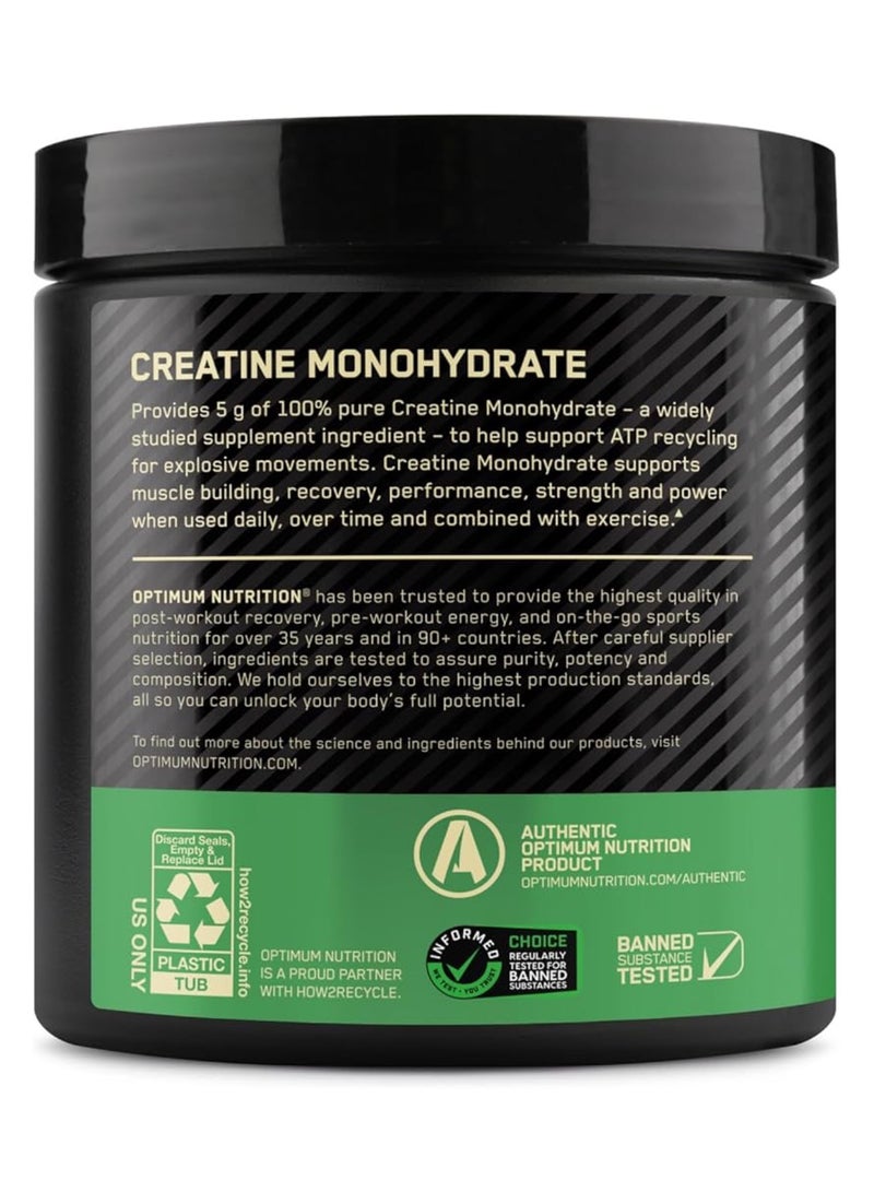 Optimum Nutrition - Micronized Creatine Monohydrate Powder, Supports Muscle Size, Strength & Performance Blueberry Lemonade Creatine, 60 Servings, 360 Grams - Image 1