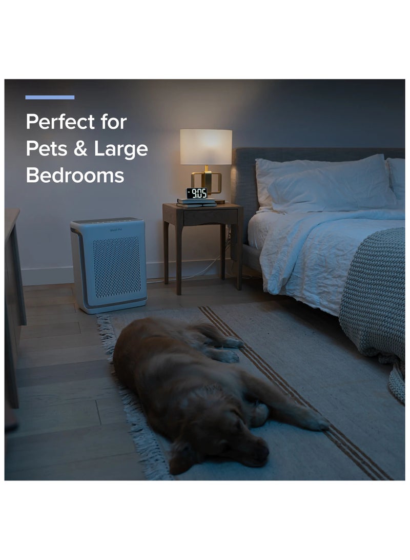 LEVOIT Vital 200S Pet Care Hair Allergies Odors ARC Formula Smart HEPA Air Purifier + Original Filter 200S White - Image 2