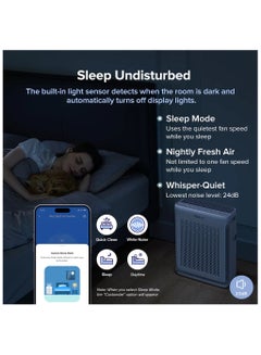 LEVOIT Vital 100S Pet Care Hair Allergies Odors ARC Formula Smart HEPA Air Purifier + Original Filter VITAL 100s White  - Image 4