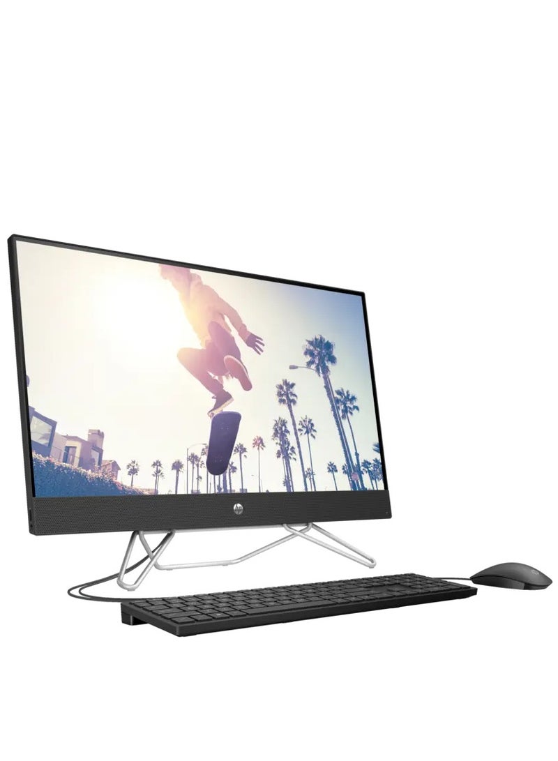 HP - 27-CB1156NH ALL IN ONE - 12th Gen i7-1255U, 8GB, 512GB SSD, 27" FHD English/Arabic English/Arabic Black - Image 1