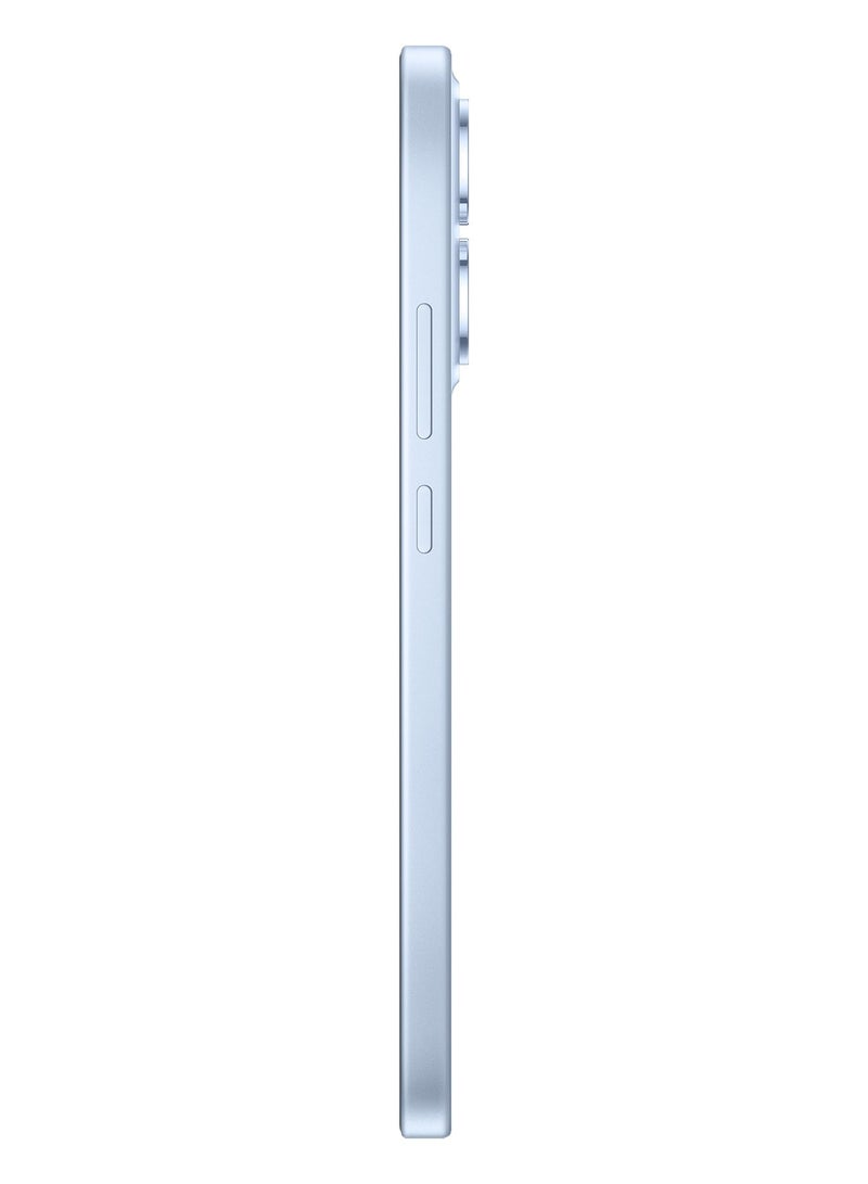 أوبو Reno13 F 5G Dual SIM 12GB RAM 256GB Skyline Blue 5800mAh Large Battery IP69 Waterproof AI Smartphone - Middle East Version  - Image 4