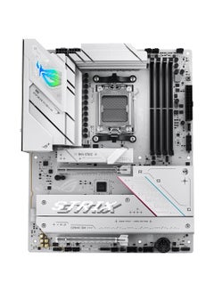 أسوس ROG STRIX B850-A GAMING Wi-Fi Motherboard | AMD AM5 Socket, B850 Chipset, 4 x DIMM DDR5 Slots (Up to 192GB, 8000+ MT/s OC), PCIe 5.0 x16, Wi-Fi 7, 2.5Gb Ethernet, 4 x M.2 Slots, USB 20Gbps Type-C, SupremeFX ALC4080 Audio, Aura Sync RGB Lighting, AI Networking II, BIOS FlashBack, ATX Form Factor | 90MB1J50-M0EAY0 White  - Image 2