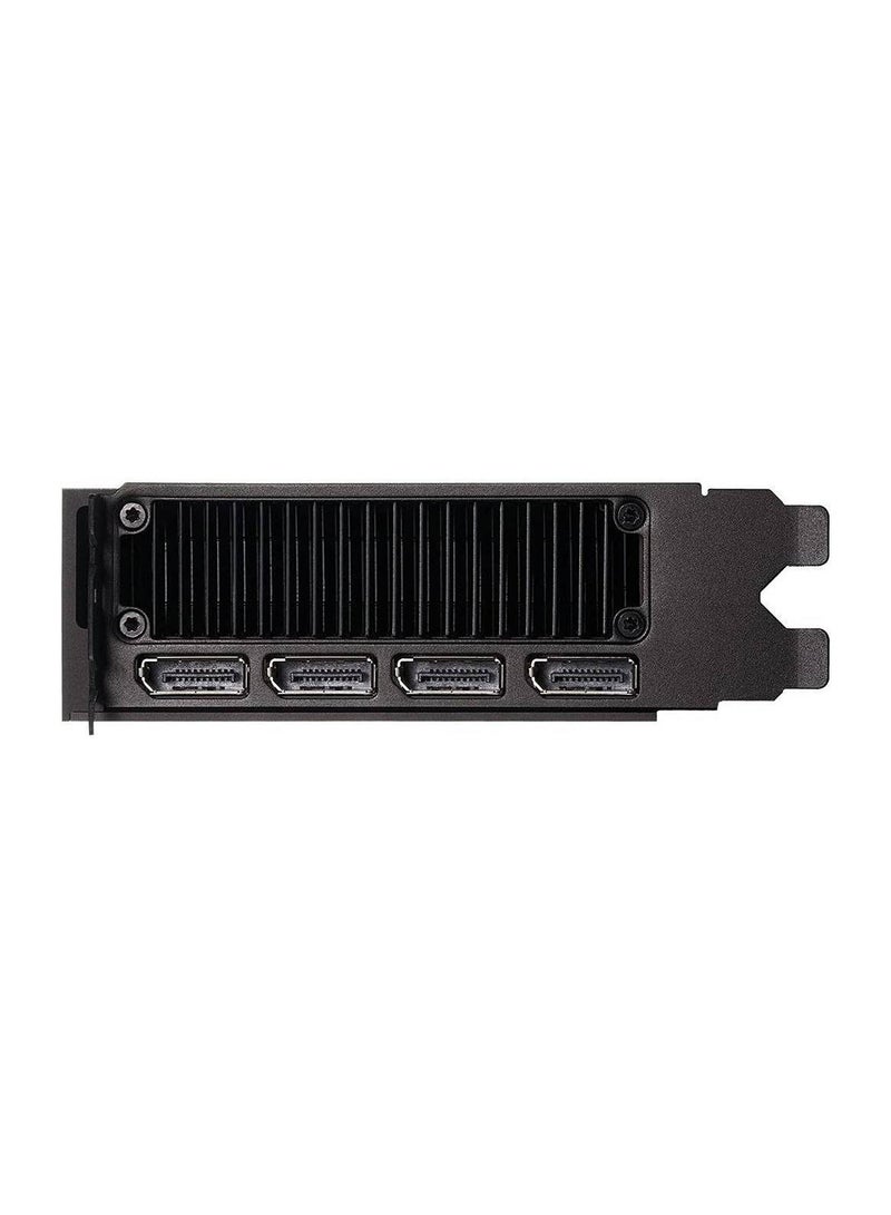 HP - NVIDIA RTX A6000 Workstation Display Card, 48GB GDDR6 384-Bit Memory, 768 GB/s Memory Bandwith, 10,752 CUDA Cores, PCI Express 4.0 interface, 4x DisplayPorts, 2S6U3AA Black - Image 1