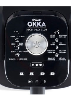 Arzum Coffee maker Rich Spin Pro plus With Water Tank Capacity 1.3 L 700 W OK0038-05 Silver  - Image 4