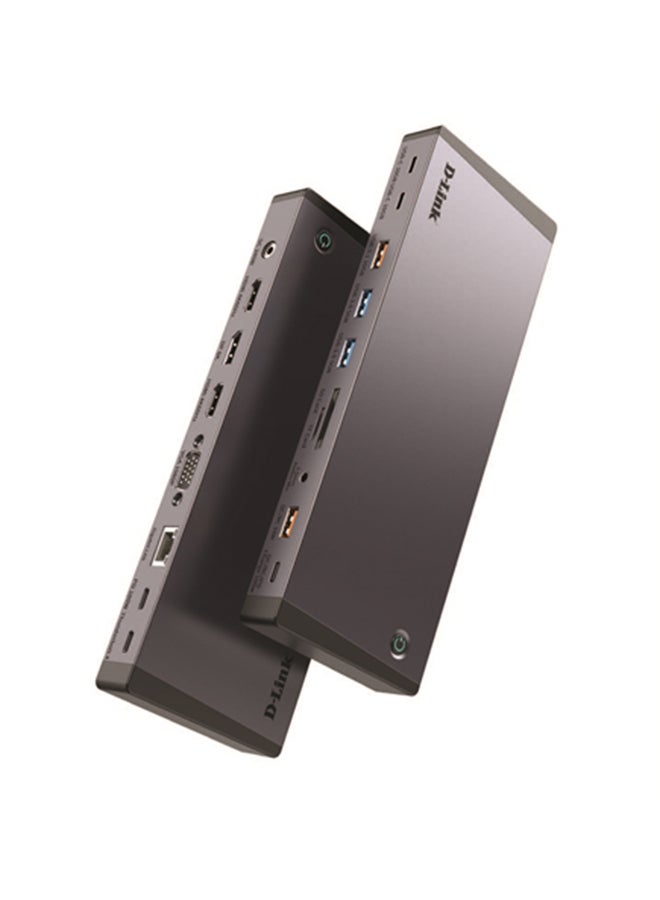 D-Link DUB-C118 USB 3.0 to Gigabit Ethernet Adapter, 10/100/1000 Mbps, Plug and Play, Compact Design, Supports Windows & macOS, Fast Wired Network Connection for Laptops and Desktops | DUB-C118 Grey 