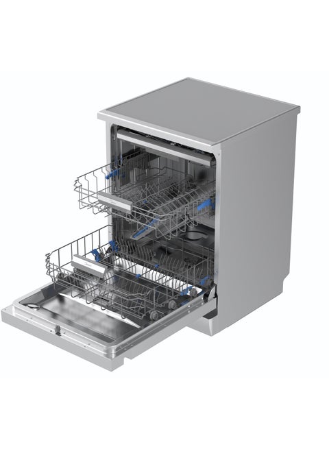 Dishwasher 14 Place Sets Londish Fresh Auto Open WIFI Dual Zone Wash ABT Filter Adjustable Rack - MDWEF1433D(SS)-WI-EG Silver