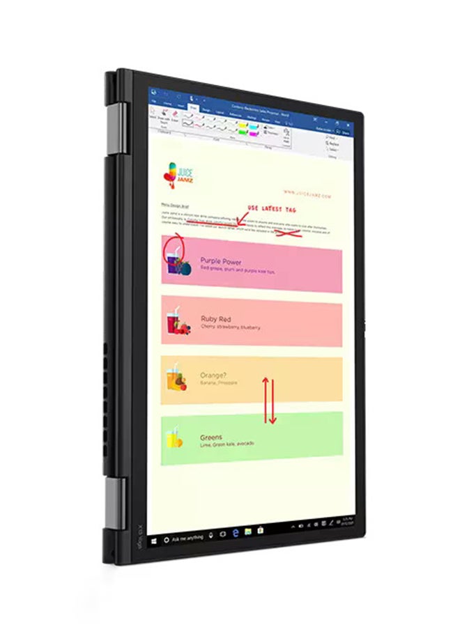 Lenovo Renewed - ThinkPad X13 Yoga Laptop With 13.3-Inch Touch Screen Display, Core i5 Processor/11th Gen/16GB RAM/256GB SSD/Windows 10 Pro/Integrated Intel UHD Graphics/Windows 10 Pro English/Arabic Black - Image 3