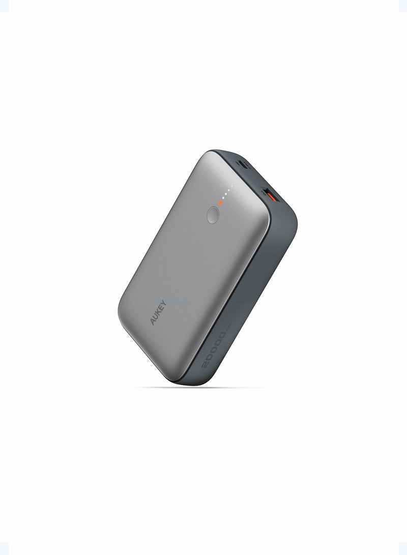 أوكي AUKEY Power Bank Spark 20,000 mAh 20W PD Charging mAh22.5W , Y57 GY  - Image 1