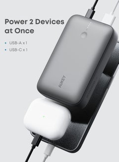 أوكي AUKEY Power Bank Spark 20,000 mAh 20W PD Charging mAh22.5W , Y57 GY  - Image 2